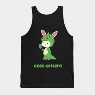 Eggs Cellent Easter T Rex Dinosaur Eggcellent Shirt For Kids T-Shirt Tank Top